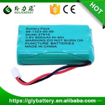 GLE-27910 NI-MH Cordless Phone Battery 3.6V 600 mah for GE 25922 25932 25942 export wholesale over the world high quality